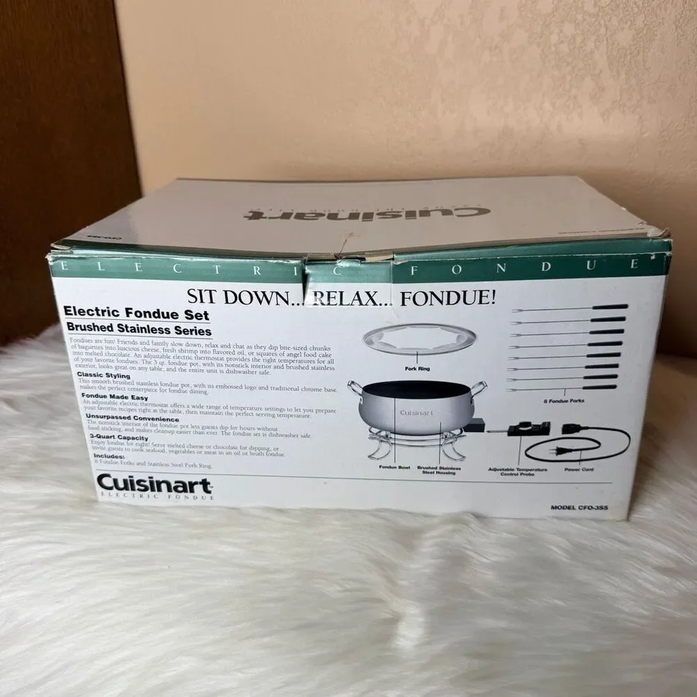 Cuisinart Electric Fondue Set
